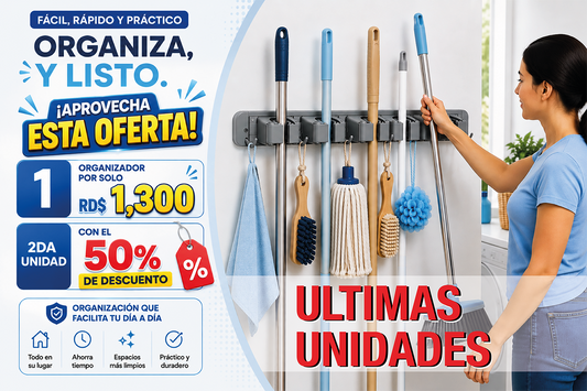 ¡Menos desorden, más espacio! Ordena tu hogar hoy. Aprovecha la Oferta.