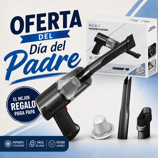 ASPIRADORA PORTATIL RECARGABLE K-7